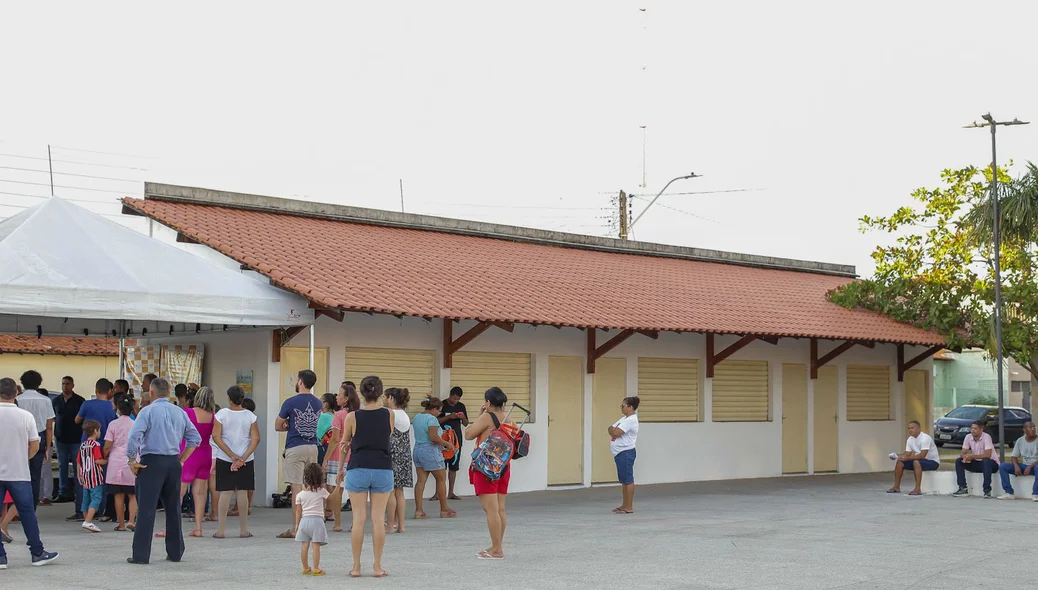 Entrega da reforma da Praça da Telemar