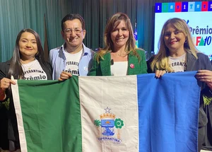 Escolas de Esperantina recebem premiação do Alfa-10 de Educação em Teresina