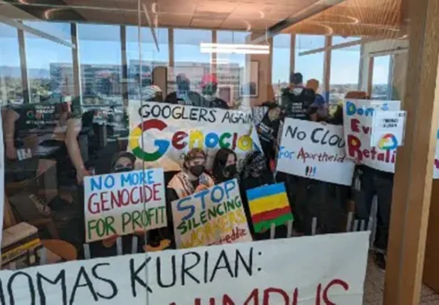 Escritório de Thomas Kurian na Califórnia foi invadido por manifestantes