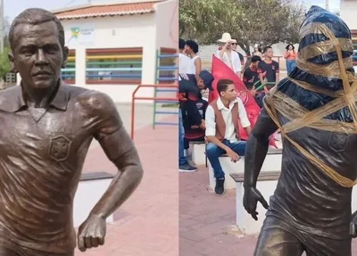 Estátua de Daniel Alves