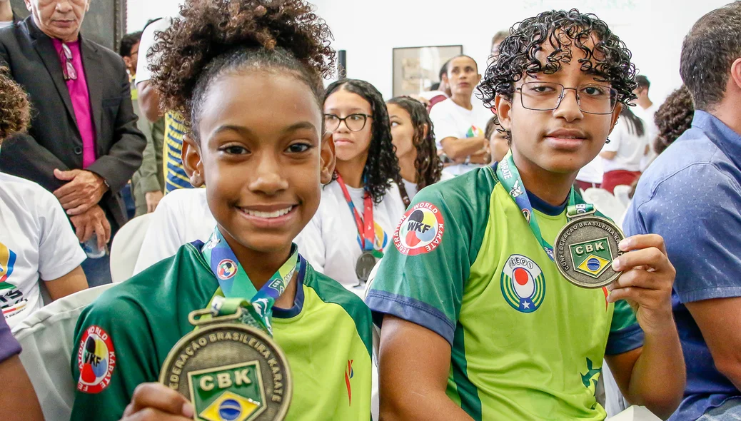 Estudantes medalhistas
