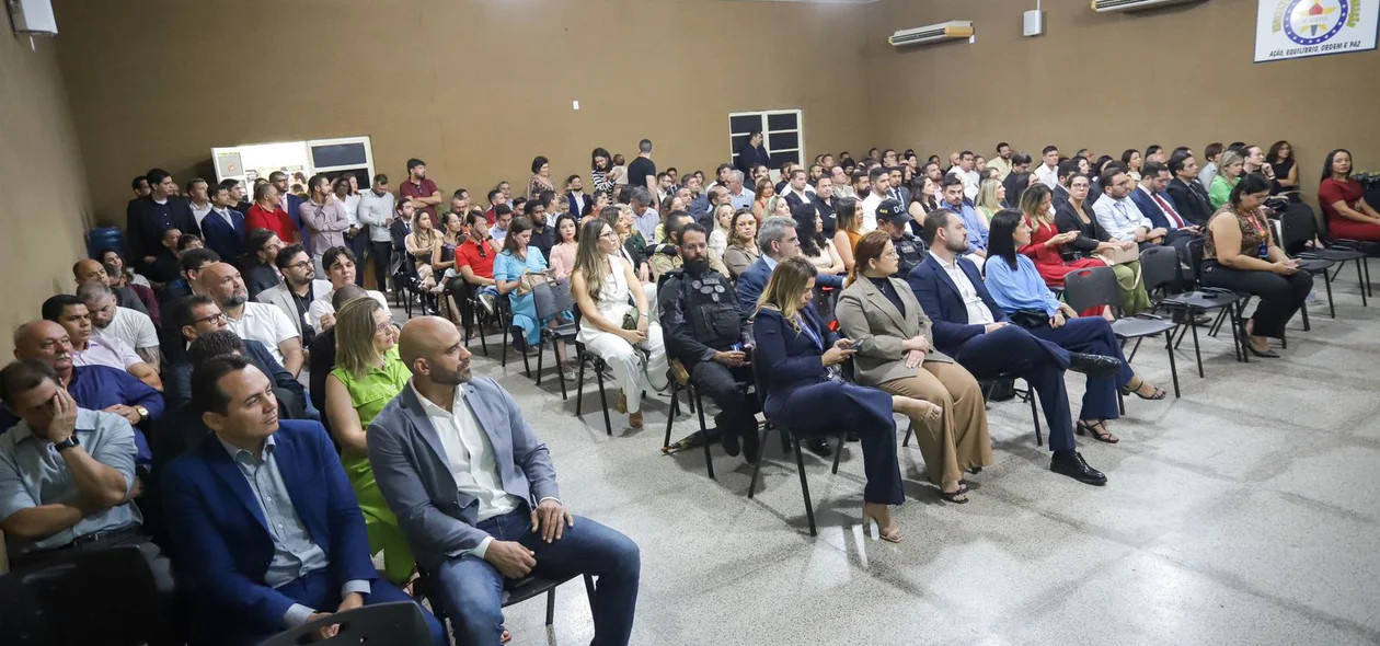 Evento aconteceu na Academia de Polícia Civil do Piauí, ACADEPOL
