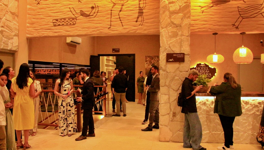 Evento de inauguração do Hotel Serra da Capivara