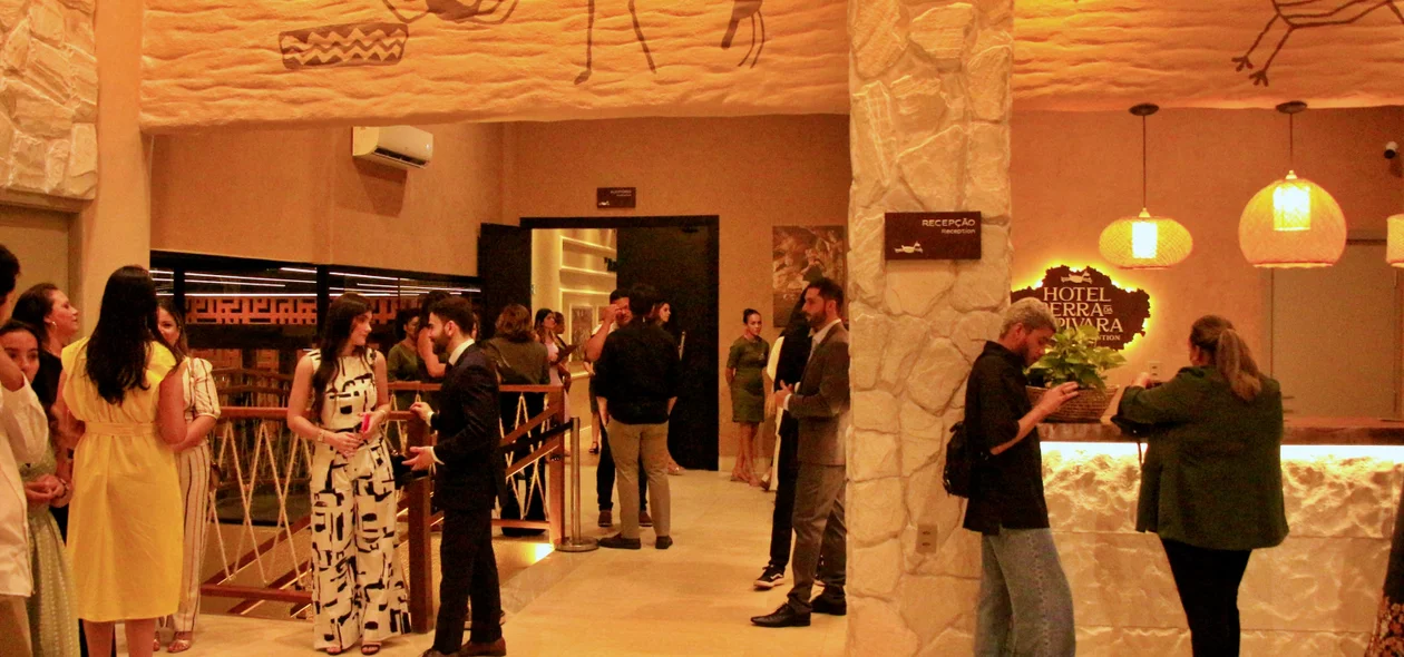 Evento de inauguração do Hotel Serra da Capivara