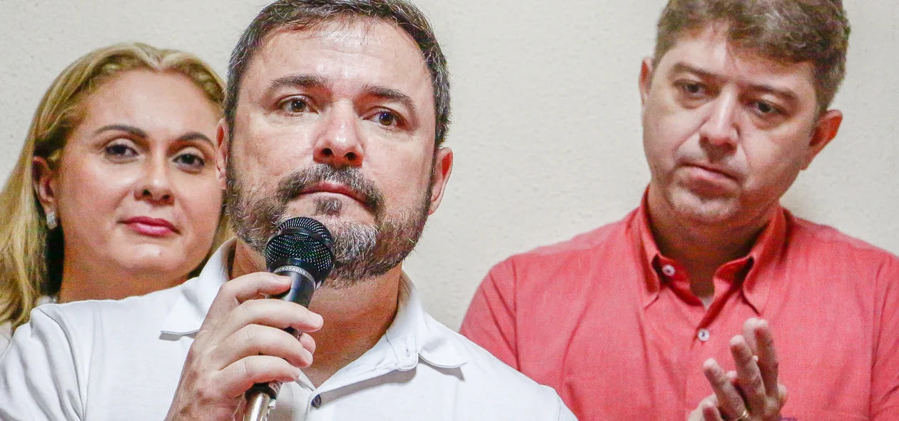Fábio Novo em evento de filiação do PSB