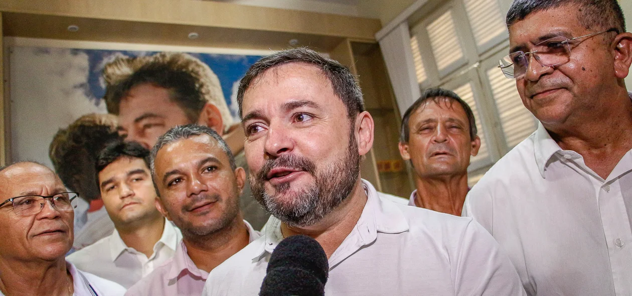 Fábio Novo falou durante evento de filiação do PSB