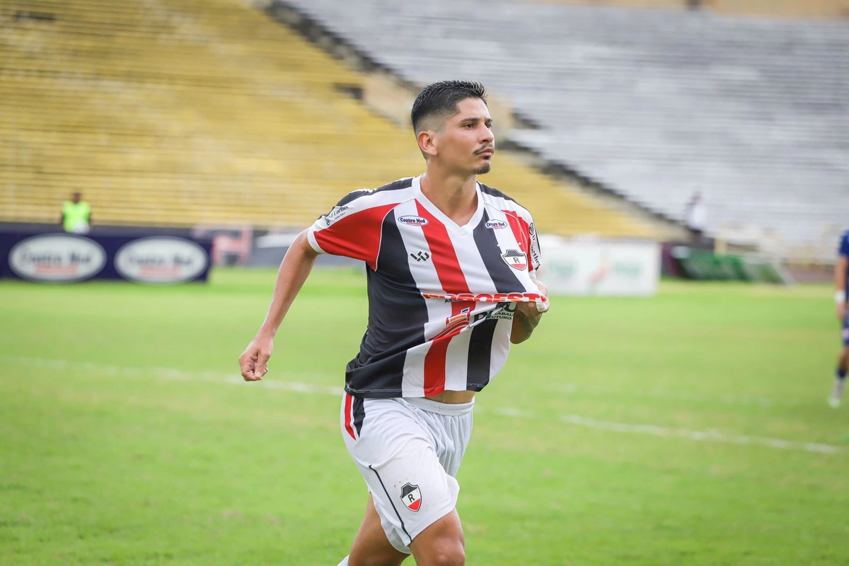 Felipe Pará garantiu a vitória do River na estreia da Série D 2024