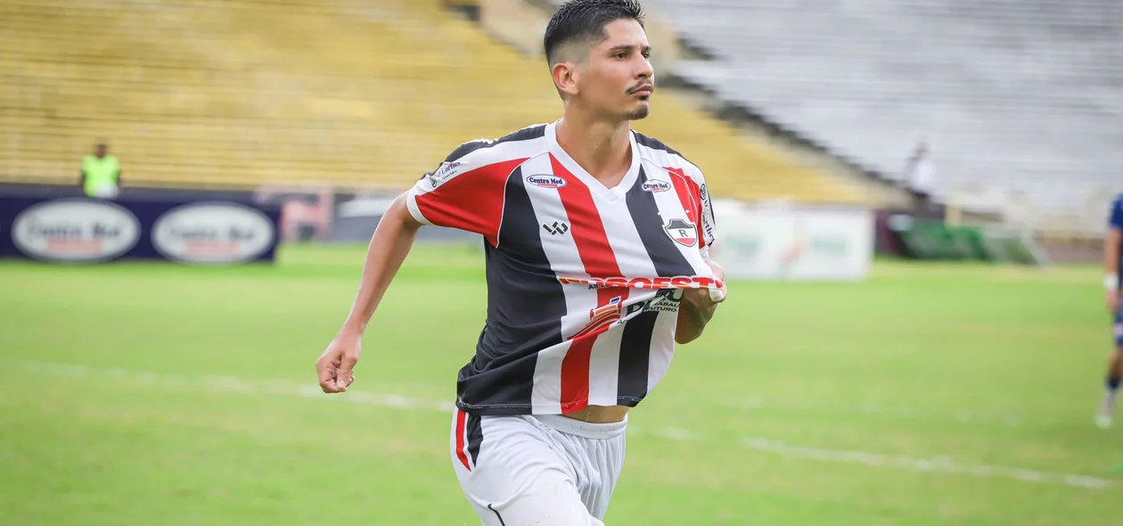 Felipe Pará garantiu a vitória do River na estreia da Série D 2024