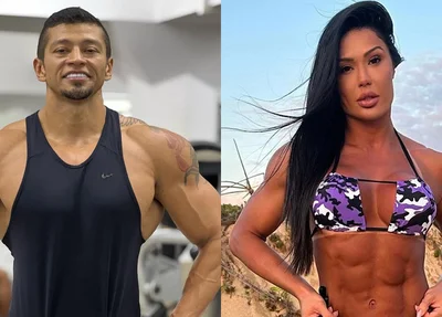 Gilson de Oliveira e Gracyanne Barbosa