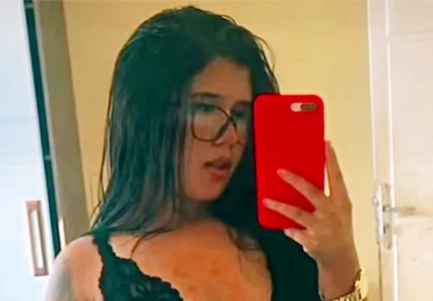 Gisele Fernandes Freitas, presa em novembro de 2023, no Aeroporto de Guarulhos tentando embarcar para Europa com cápsulas de cocaína