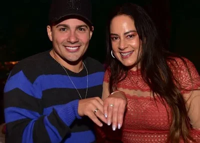Gustavo Moura e Silvia Abravanel