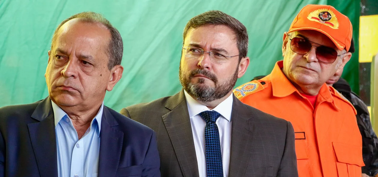 Hélio Isaías, Fábio Novo e José Rego