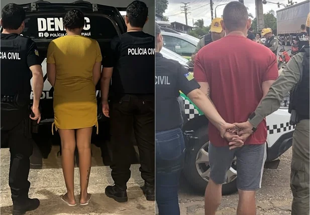 Homem e mulher presos em blitzen tinham mandado de prisão em aberto