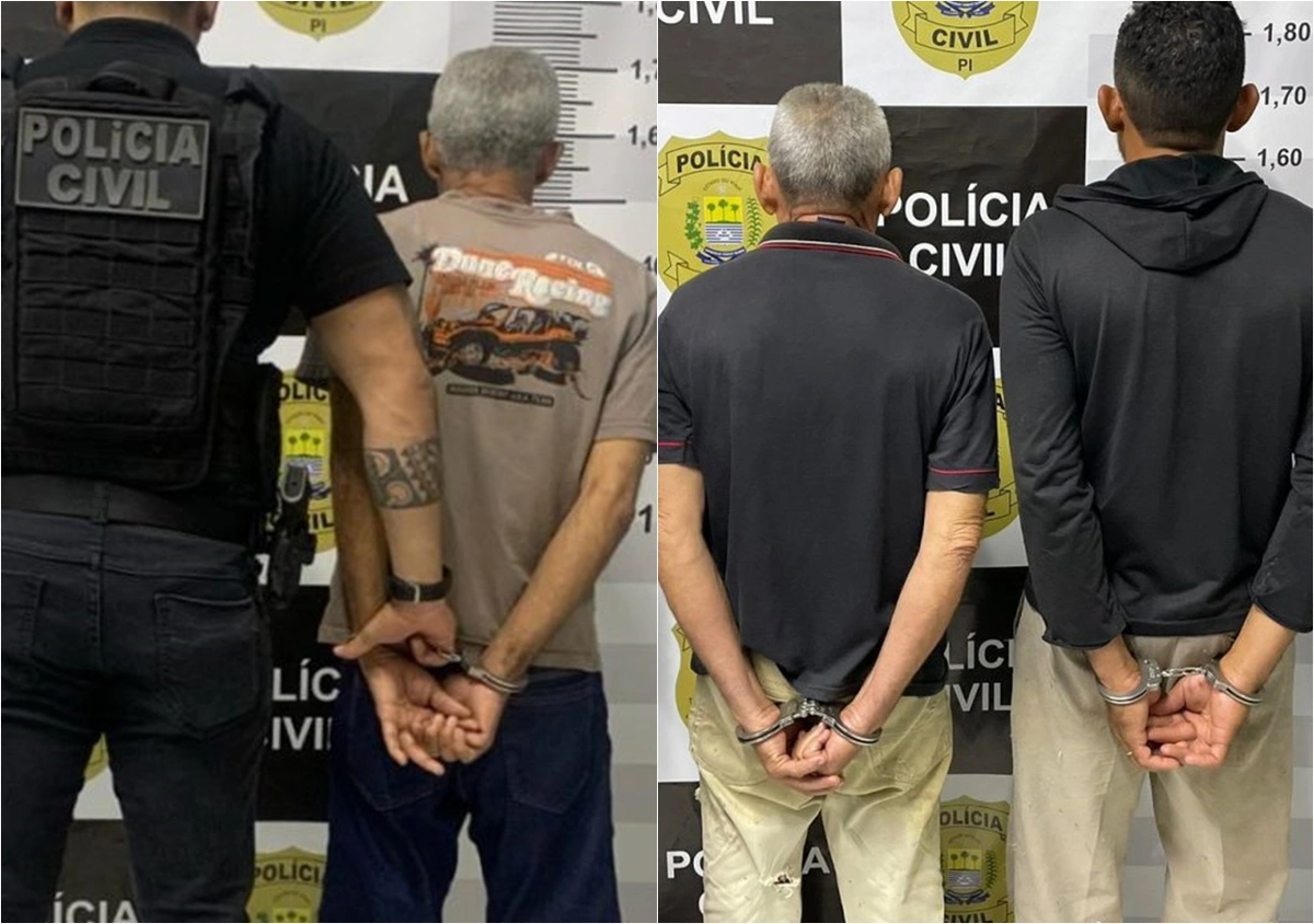 Idosos presos pelo DEAMGV de Canto do Buriti