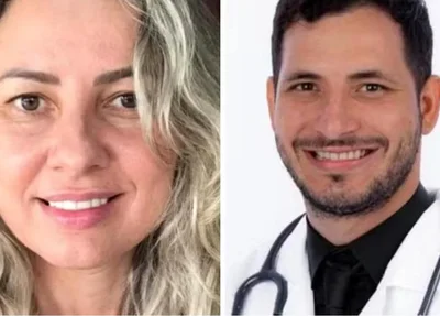 Inês Gemilaki e seu filho, o médico Bruno Gemilaki Dal Poz