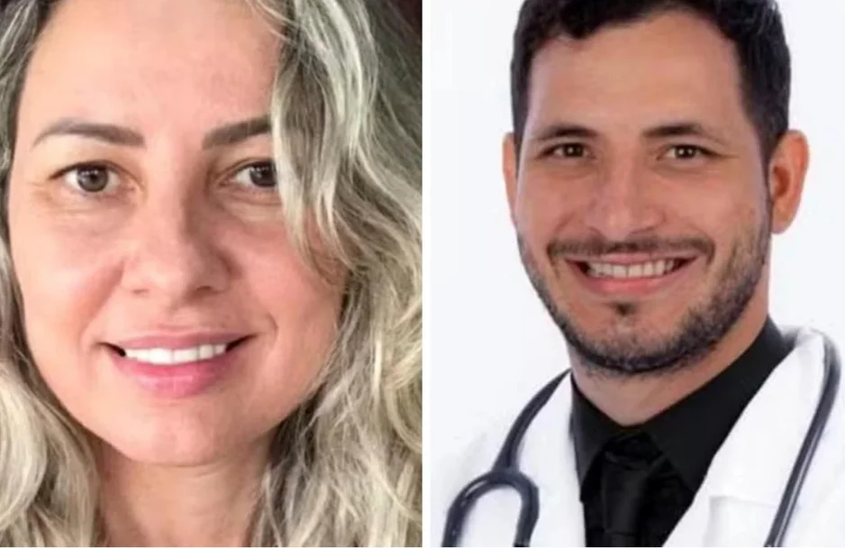 Inês Gemilaki e seu filho, o médico Bruno Gemilaki Dal Poz