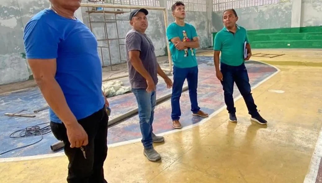 Inspeção do Ginásio do Bairro Nova Esperança