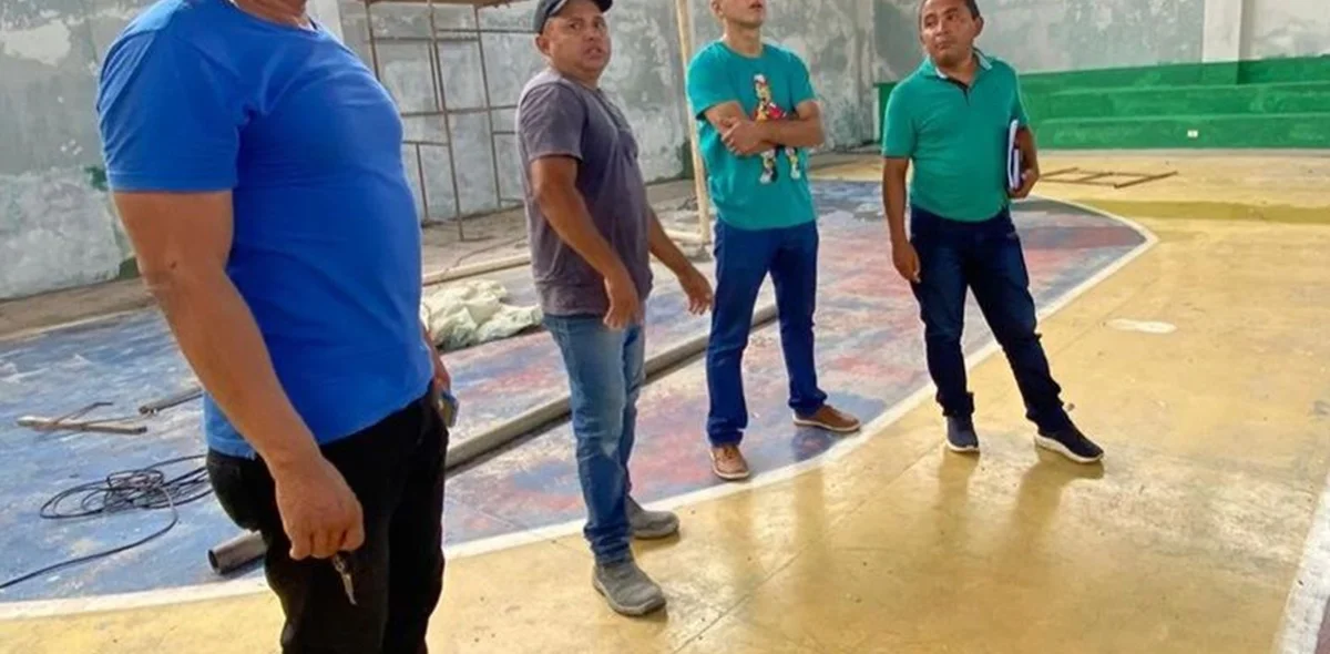 Inspeção do Ginásio do Bairro Nova Esperança