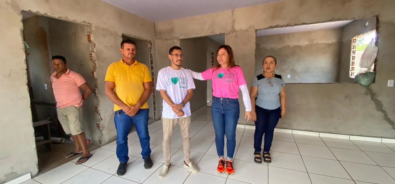 Ivanária Sampaio esteve no local