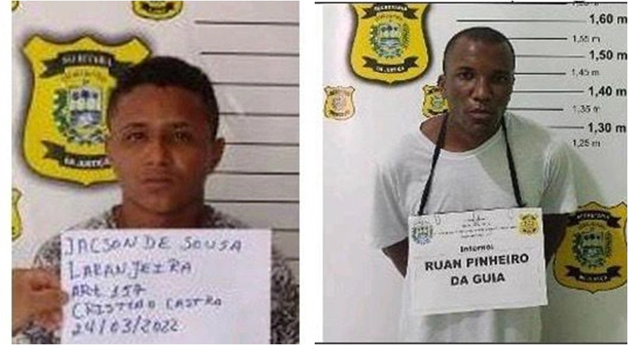 Jackson de Sousa Laranjeira e  Ruan Pinheiro da Guia