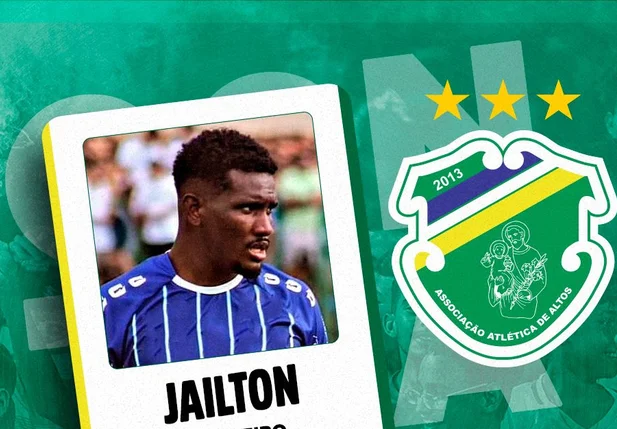 Jailton deixa Parnahyba e é reforço do Altos