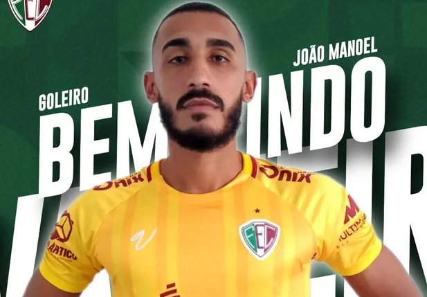 João Manoel, goleiro do Fluminense-PI