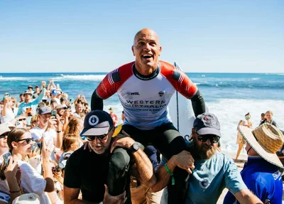 Kelly Slatter, 11 vezes campeão da WSL