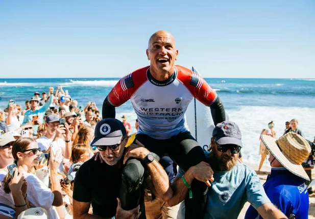 Kelly Slatter, 11 vezes campeão da WSL
