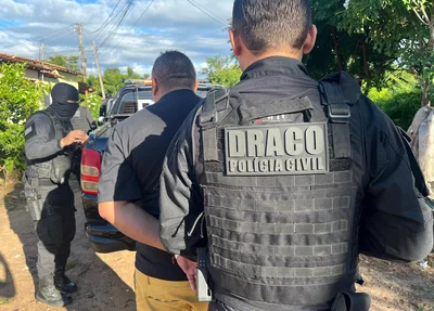 Líder de facção criminosa atuante em Pedro II é preso pelo DRACO
