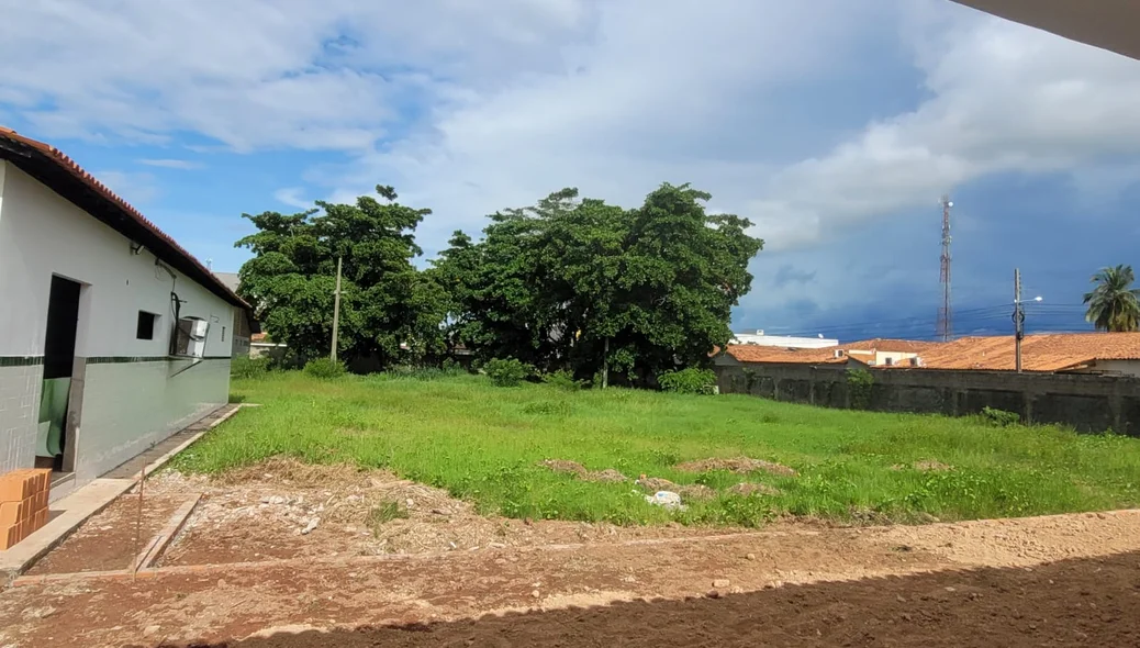 Local onde ocorrerá a construção