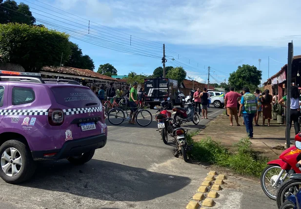 Local onde ocorreu o assassinato