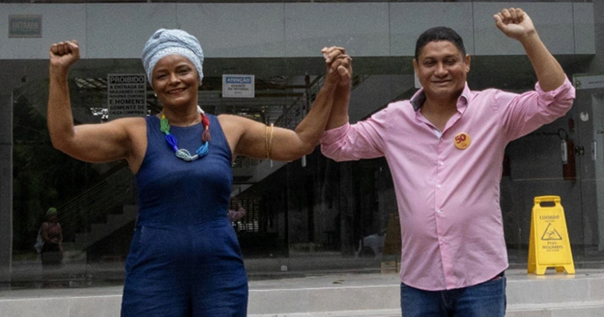Maria Lúcia e Francinaldo Leão
