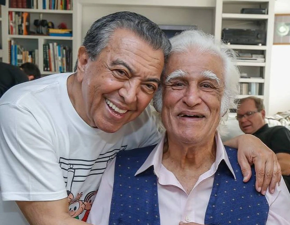Maurício de Sousa e Ziraldo
