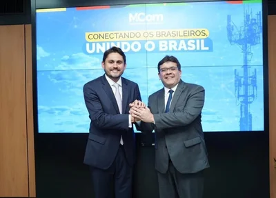 Ministro Juscelino Filho e o governador Rafael Fonteles