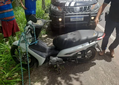 Moto estava com adolescente de 17 anos