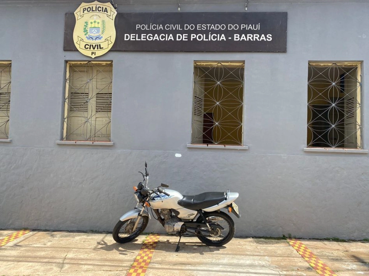 Motocicleta apreendida é produto de estelionato