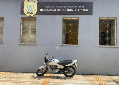 Motocicleta apreendida é produto de estelionato