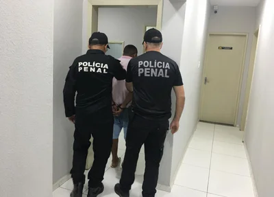 Motorista de aplicativo foi preso pela Polícia Penal