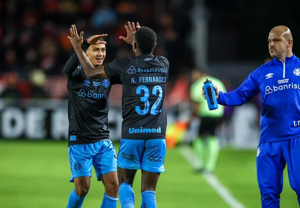 Nathan Fernandes fez o gol da vitória do Grêmio