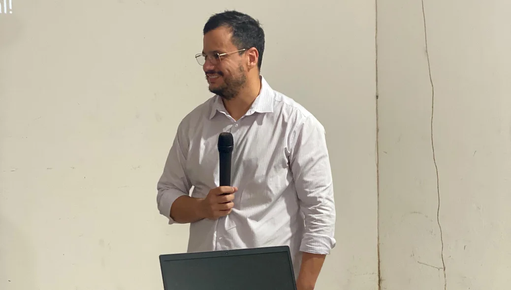 O consultor Dr. Rans Mendes também esteve no local
