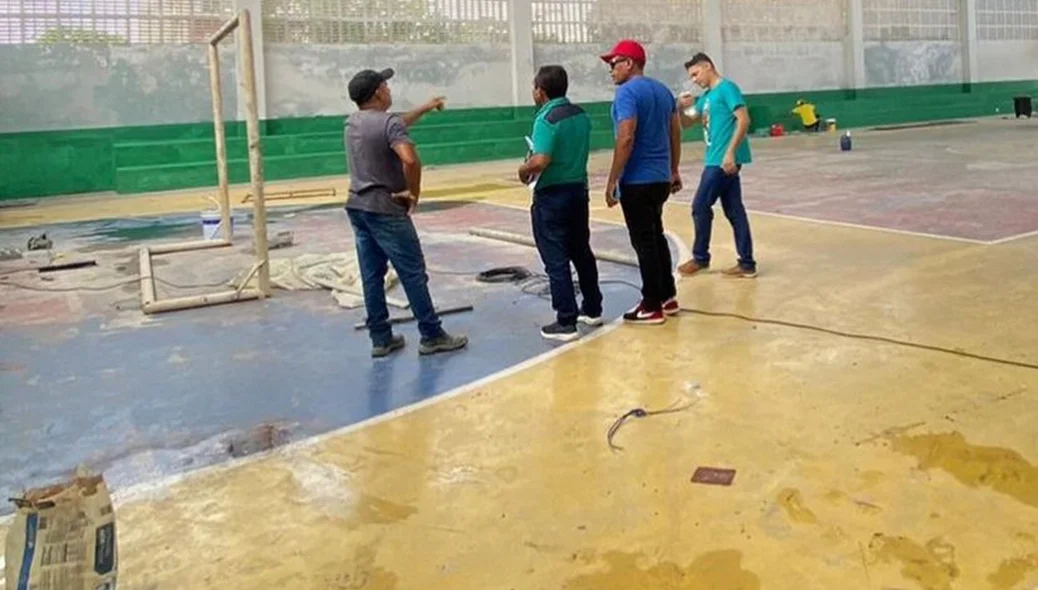O espaço esportivo é considerado um dos mais tradicionais de Esperantina
