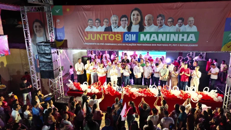 O pré-candidato a vice, Mirialdo Mota, também esteve presente