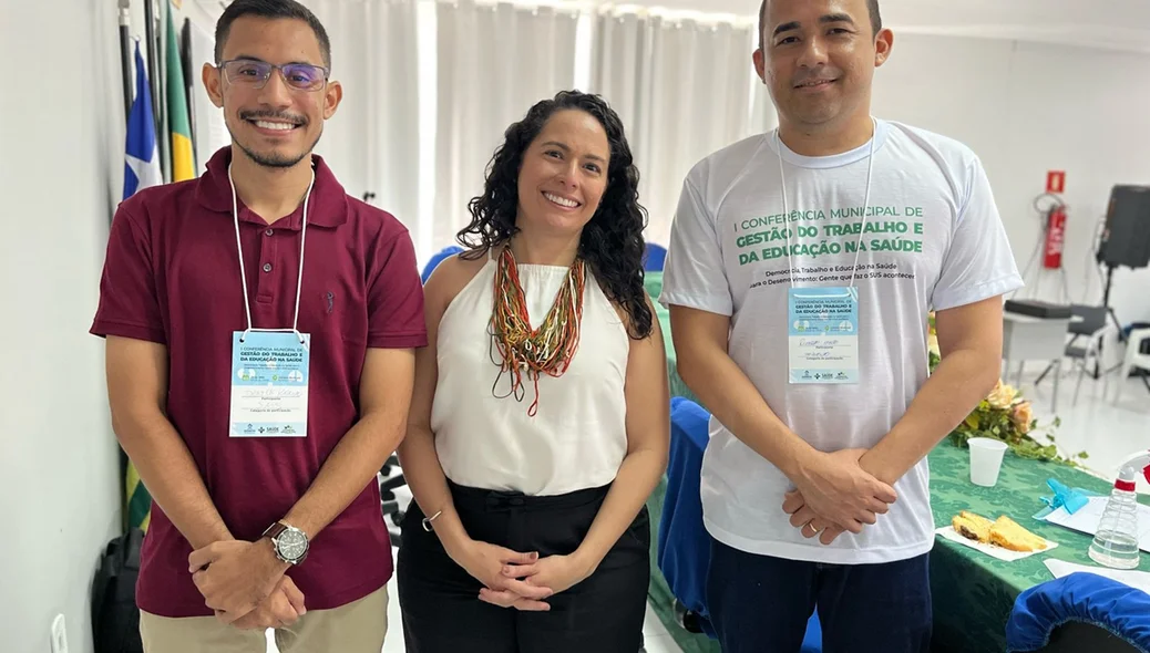 O secretário municipal de Saúde, Dérick Kawan esteve presente