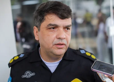 O tenente-coronel Sena, diretor-geral de Tecnologia da Secretaria de Segurança Pública do Rio de Janeiro