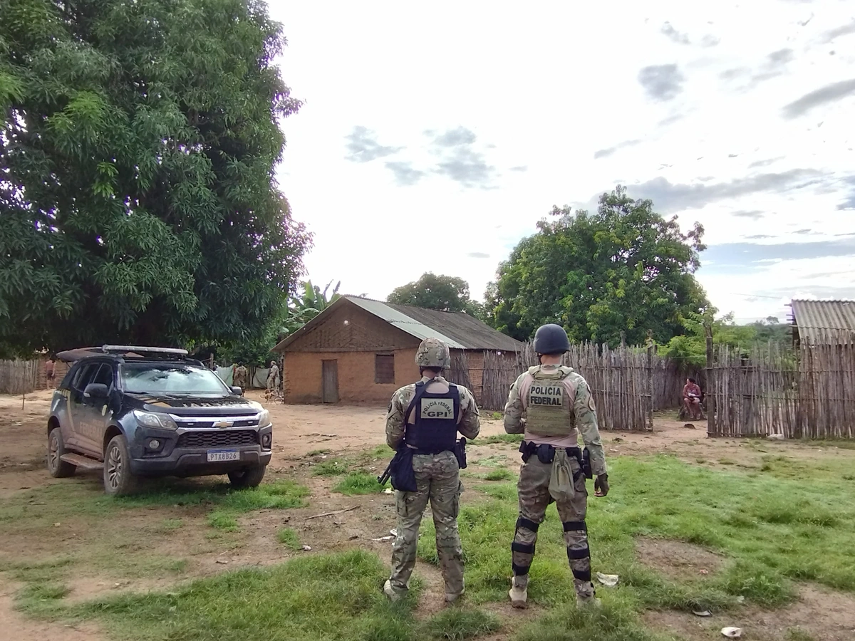 Operação da Polícia Federal em Grajaú