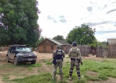 Operação da Polícia Federal em Grajaú
