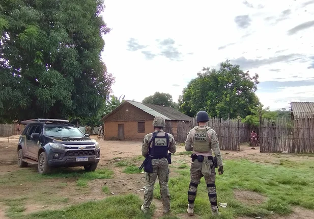 Operação da Polícia Federal em Grajaú