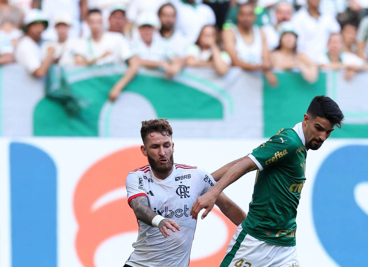 Palmeiras e Flamengo empatam em 0 a 0  no Allianz Parque