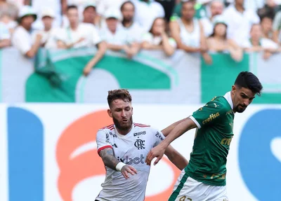 Palmeiras e Flamengo empatam em 0 a 0  no Allianz Parque