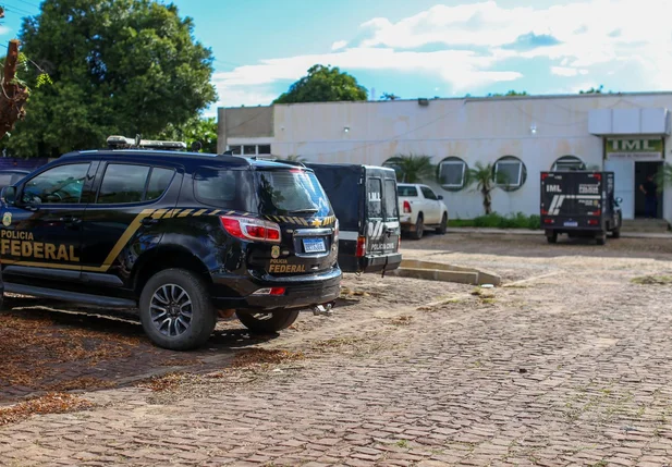 PF conduziu o homem para  o IML de Teresina